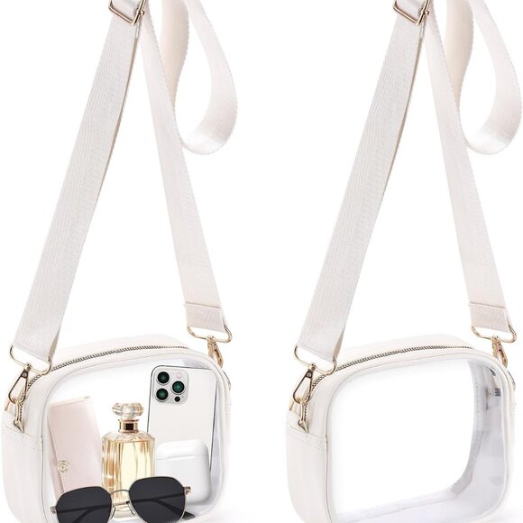 Durable Transparent Waist Bag with Adjustable Strap - Perfect for Events - Picture 1 of 7